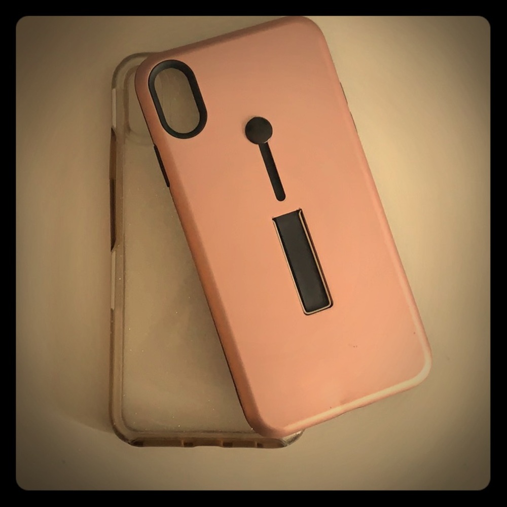 Rose Gold iphone Xs max case